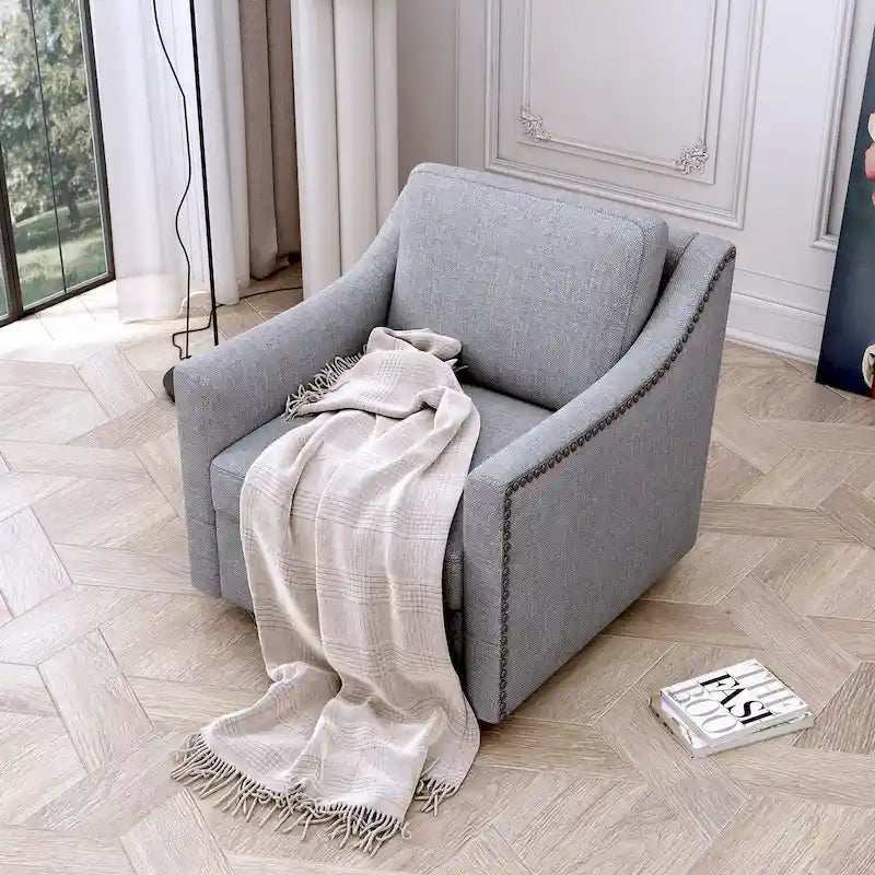 Credenza mobile da soggiorno 152 cm, 3 cassetti e 3 ante, Legno rustico marrone