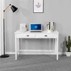 Scrivania per computer, postazione di lavoro moderna con organizer rimovibile sospeso